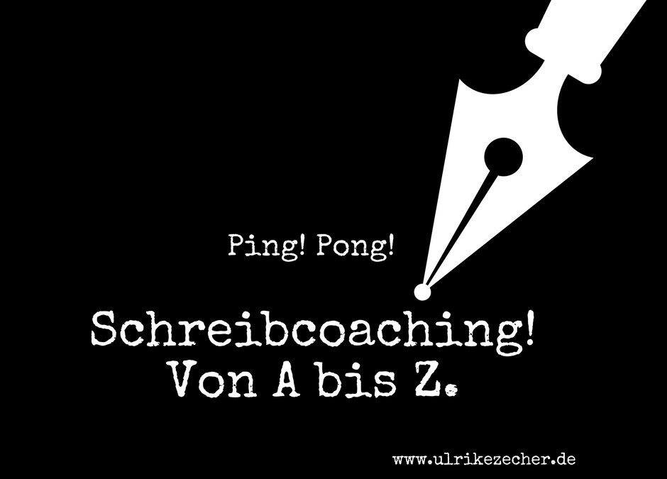 Wie funktioniert Schreibcoaching im Ping-Pong?